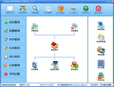 科管食品進銷存管理系統(tǒng)